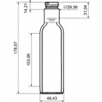 Salsero cuadrado 212ml    E-03400